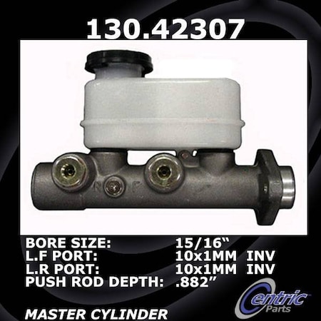 Centric Parts Premium Brake Master Cylinder, 130.42307 130.42307